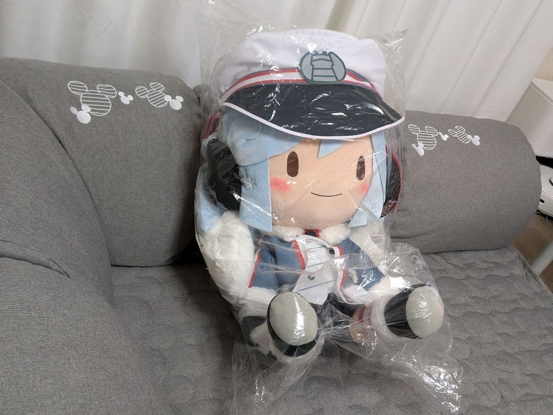 雪ミク2022　どでかジャンボぬいぐるみ