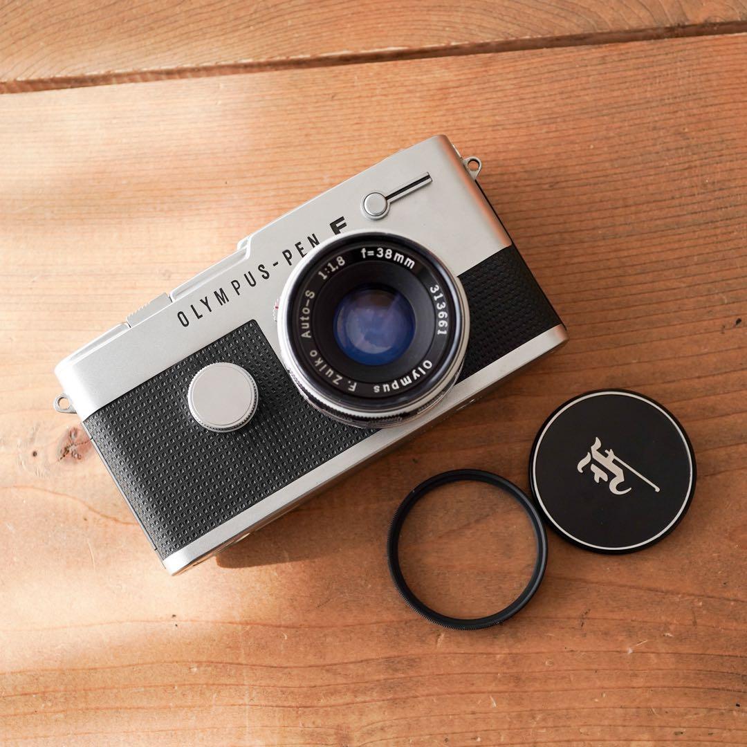 【撮影済み】OLYMPUS PEN FT本体 38mm/F1.8レンズ付き