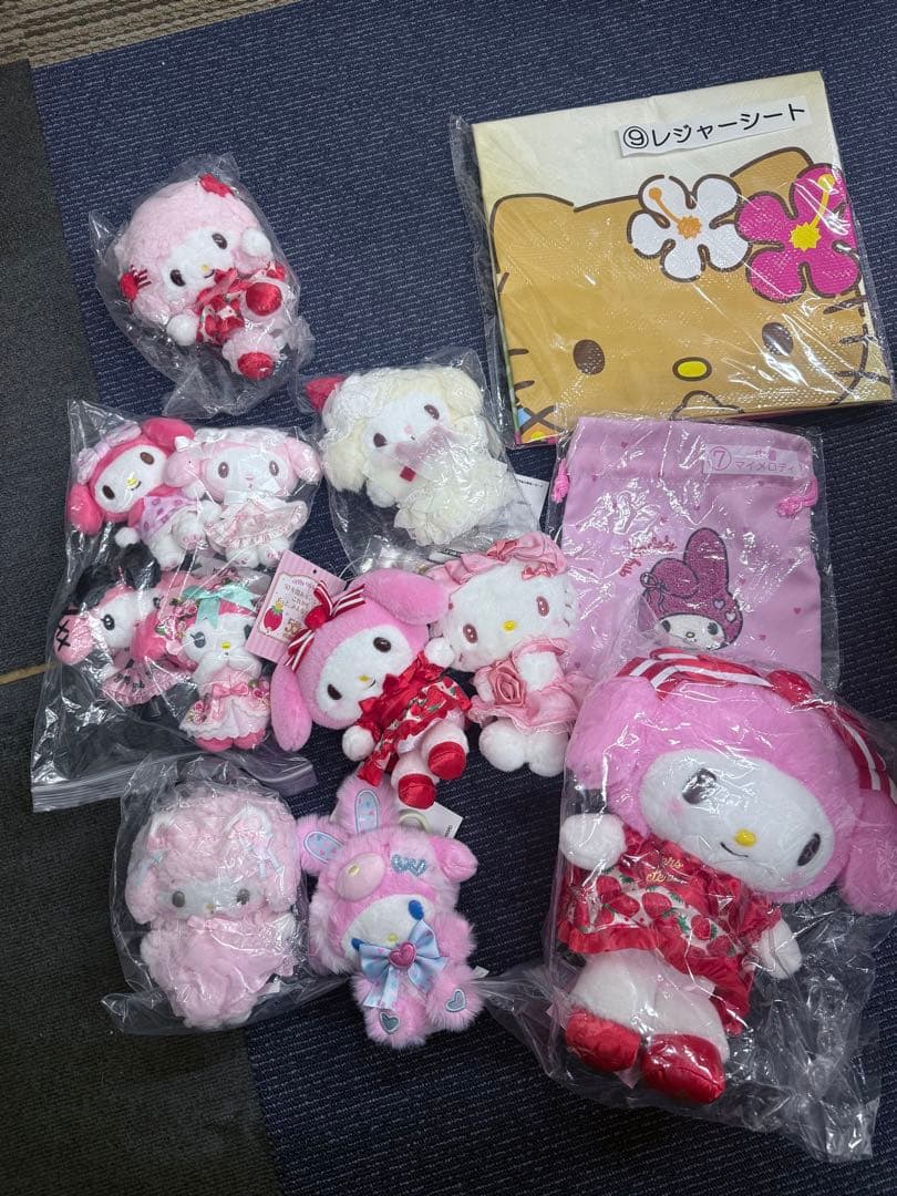 サンリオ　マイメロディ　ショートケーキ　マスコット セット