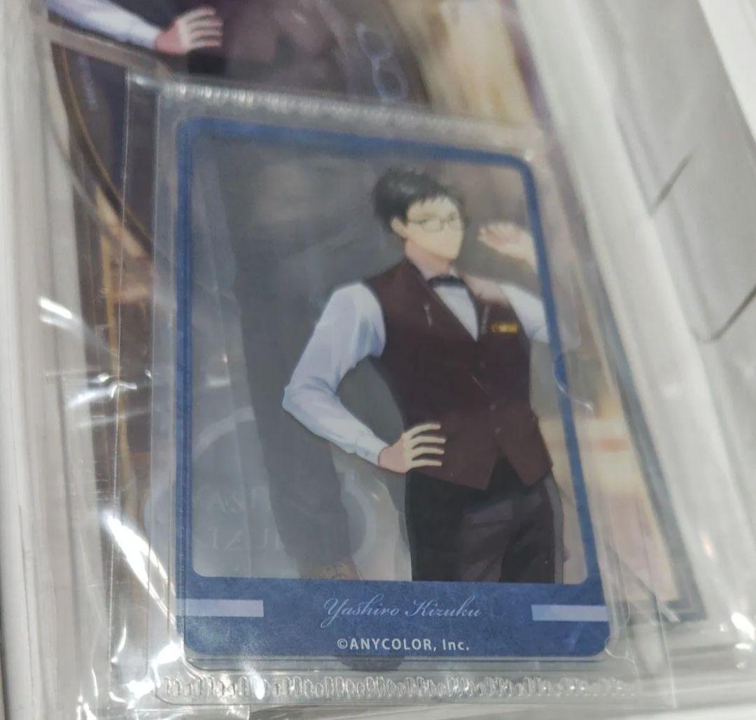 社築 モデル グッズセット 執事眼鏡 にじさんじ コラボ デモレンズ メガネ