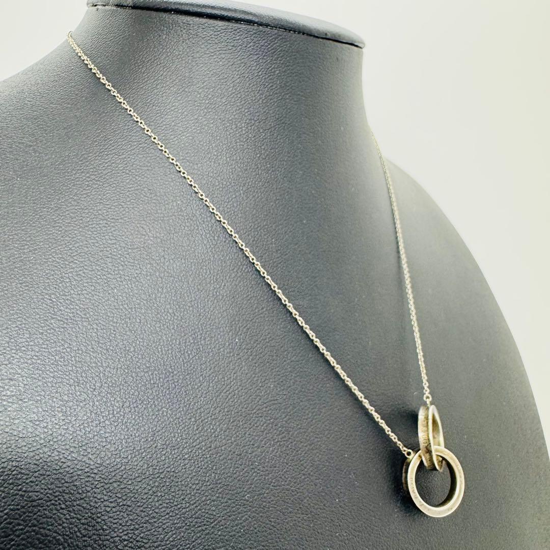 ✨Tiffany✨ティファニー✨ダブルリング✨シルバー925✨ネックレス✨