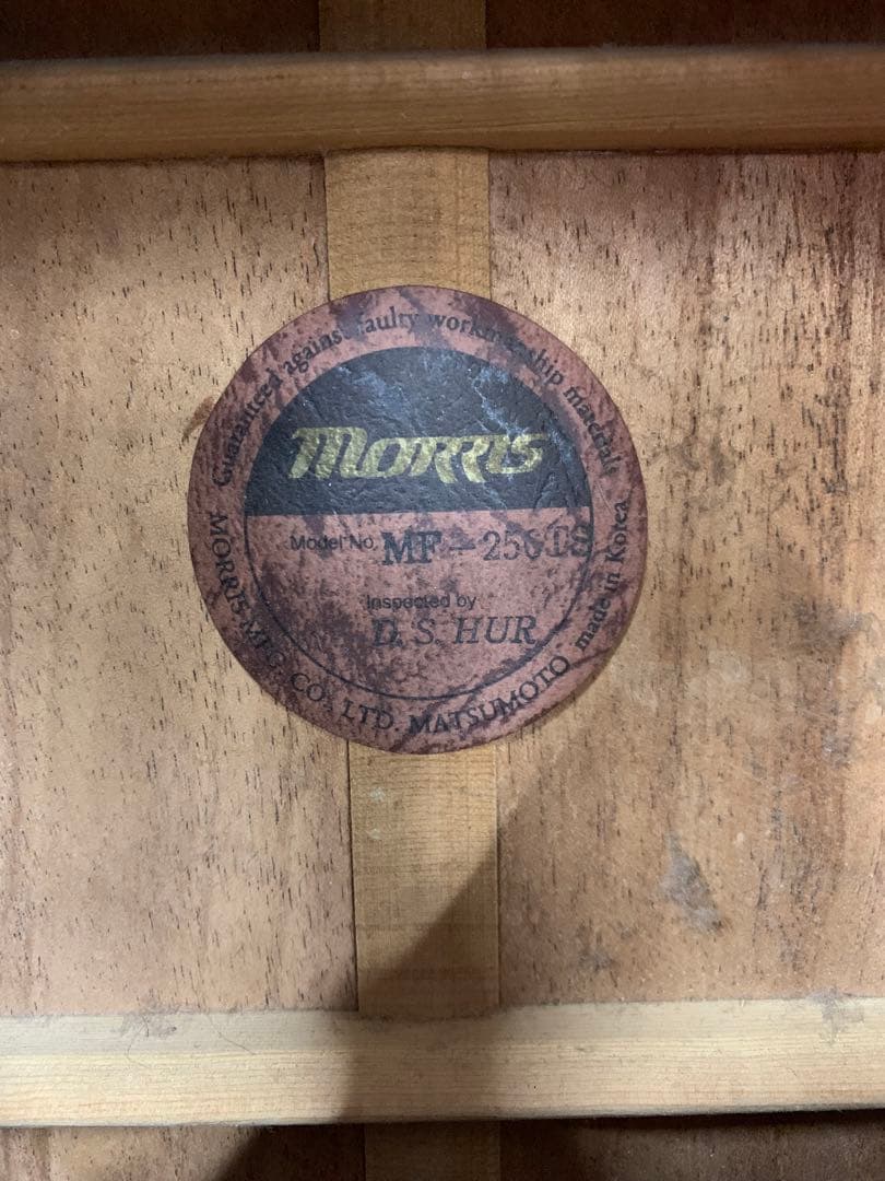 Morris モーリス アコースティックギター MF-256TS
