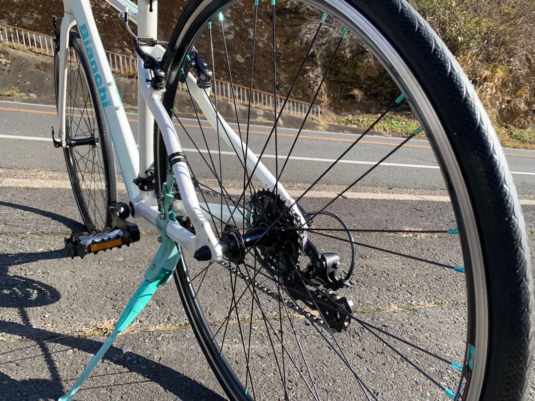 【即乘】送料無料 ビアンキ Bianchi クロスバイクROMAⅣ 24速