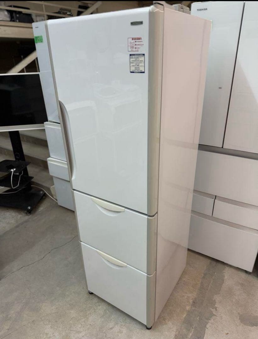 2009年式 300L HITACHI 冷蔵庫 R-S30YMV(W)