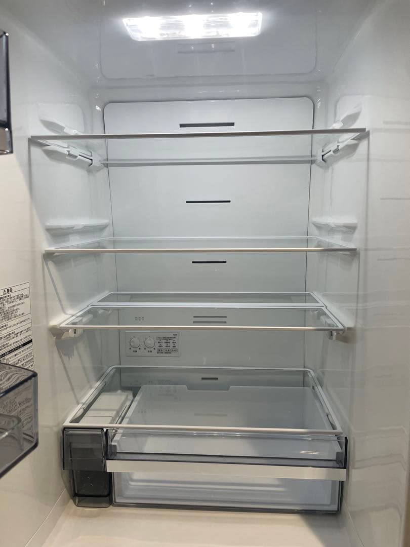 東芝 3ドア冷蔵庫 356L GR-V36SVL VEGETA