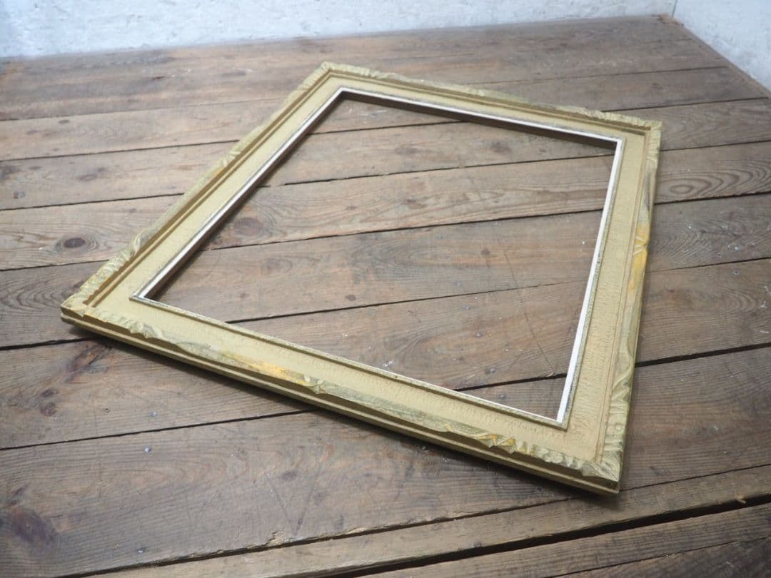 1249 レトロな額縁　F20　アートフレーム　油彩　水彩　画材　ビンテージ