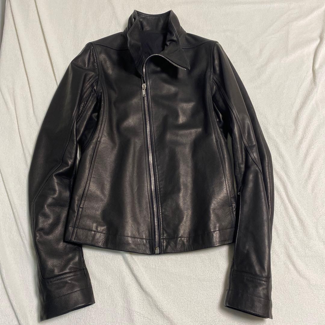 Rick Owens leather rider’s jacket