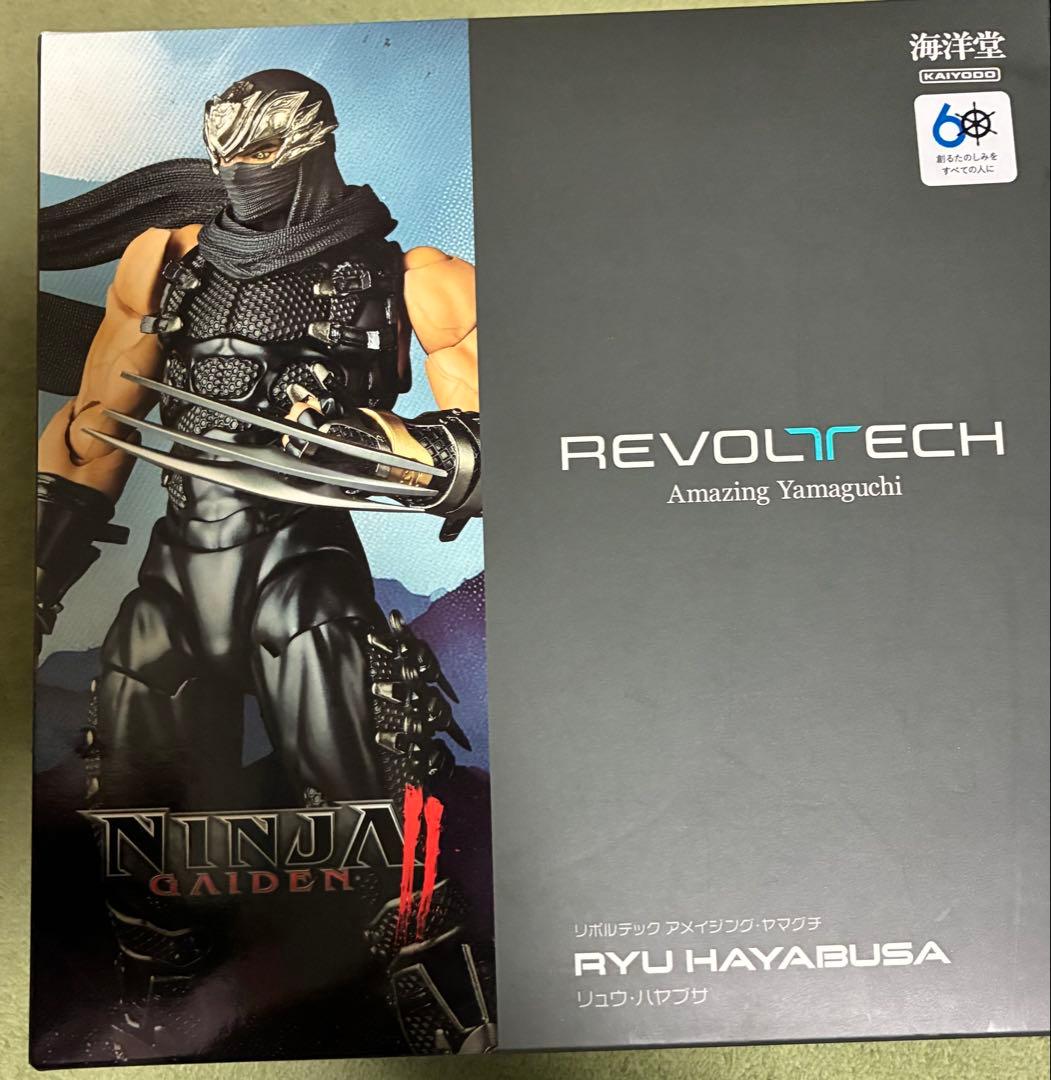 海洋堂 リボルテック アメイジング・ヤマグチ リュウ・ハヤブサ　開封品