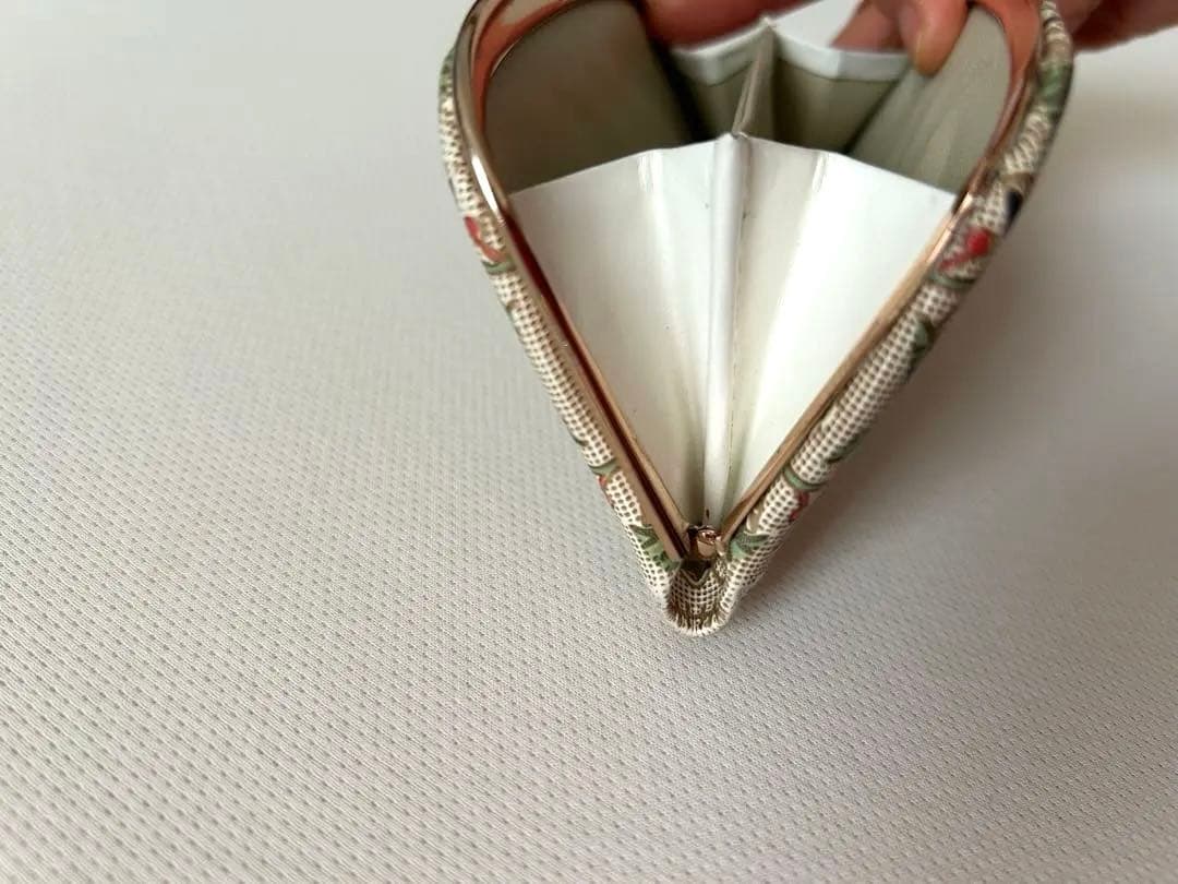 Natalie Lete ナタリーレテ 文庫屋大関 がま口財布 花 フラワー