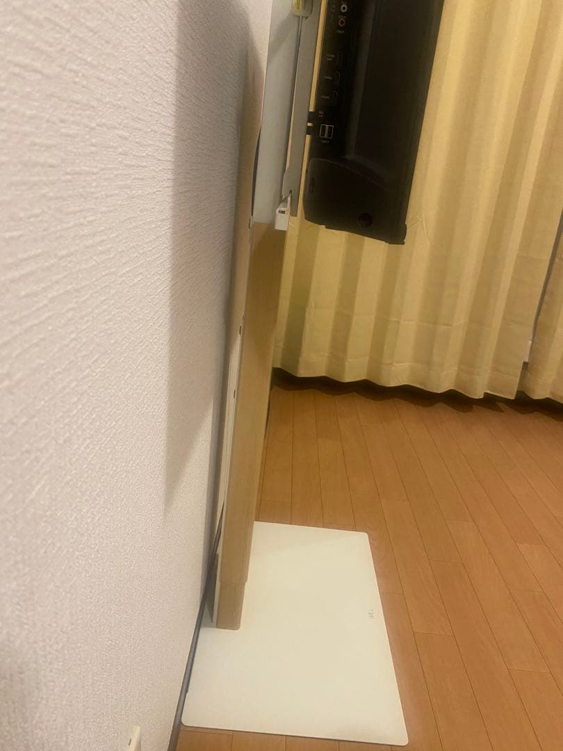 24～55型対応WALL テレビスタンドV3COMPACT ホワイトオーク