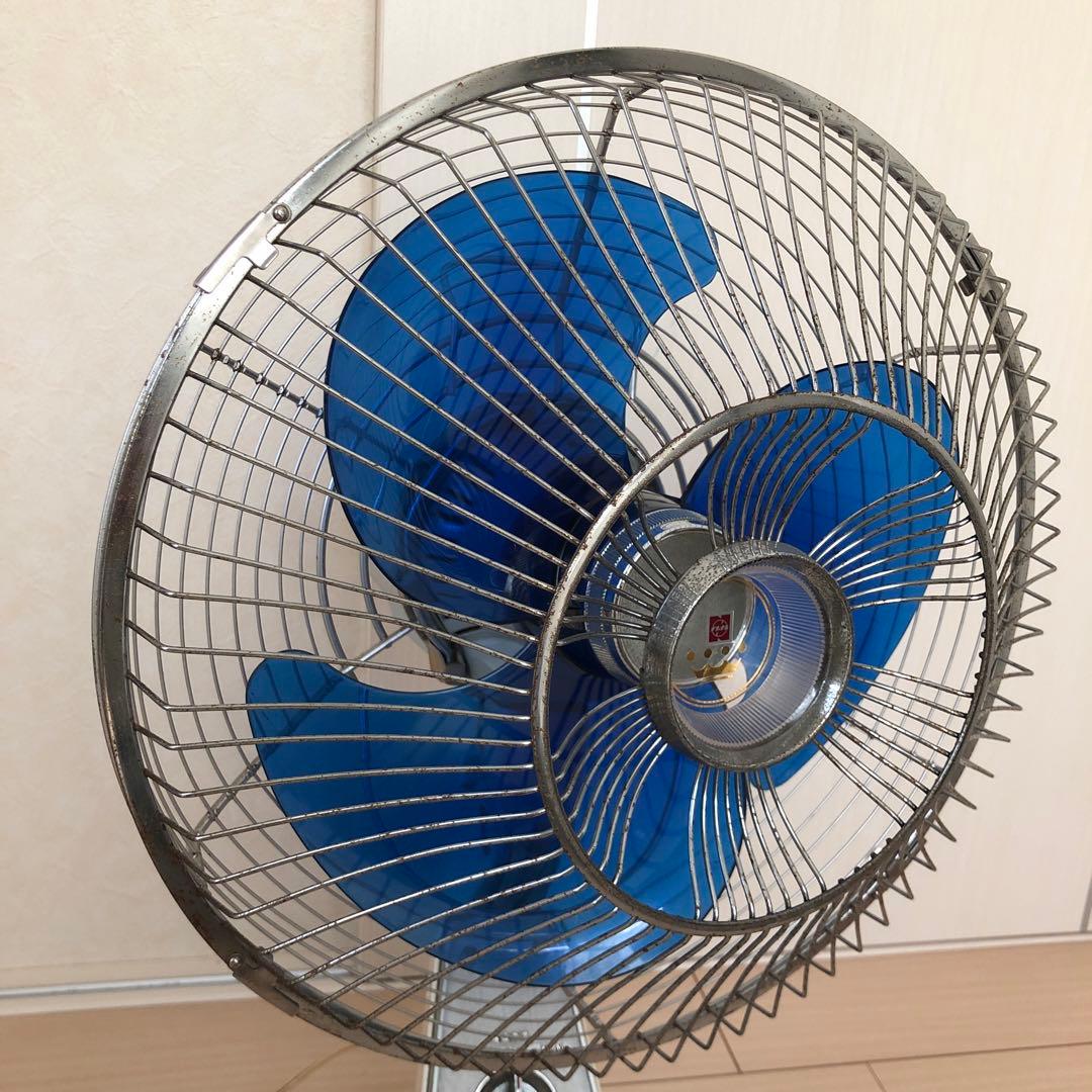 National ナショナル 扇風機 F-30EH 昭和レトロ 三枚羽 希少