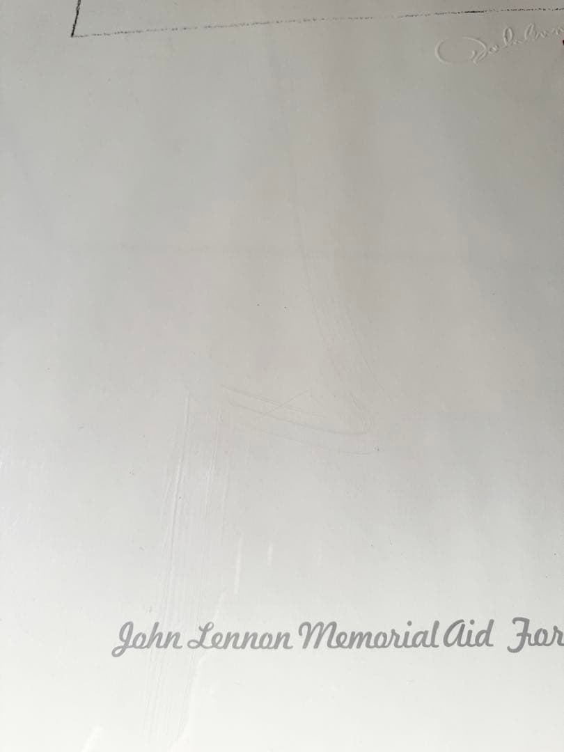 John Lennon☆a family tree☆額入りポスター☆