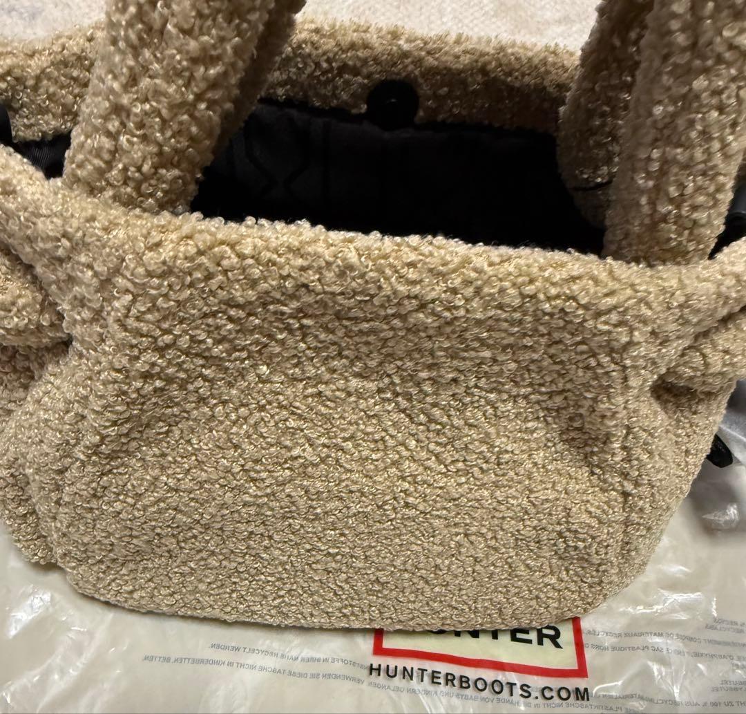 ハンターHUNTER ベージュ ショルダーバッグ☆新品☆