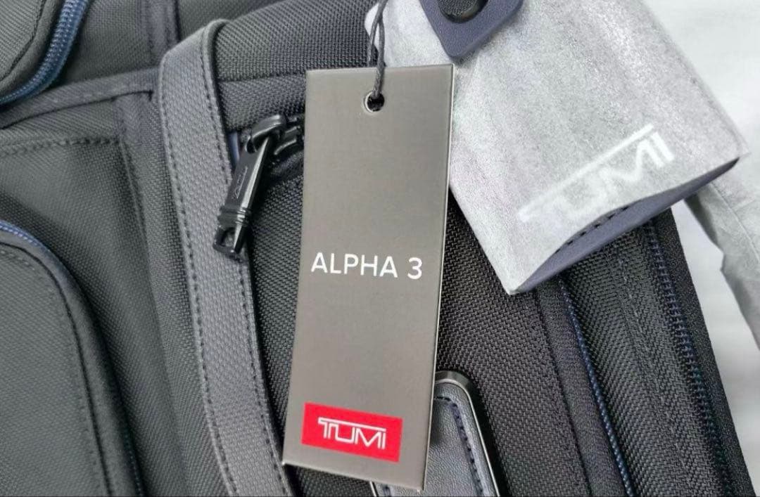 新品★TUMI リュック　ALPHA3 バックパック タグ付き　トゥミ　日本限定