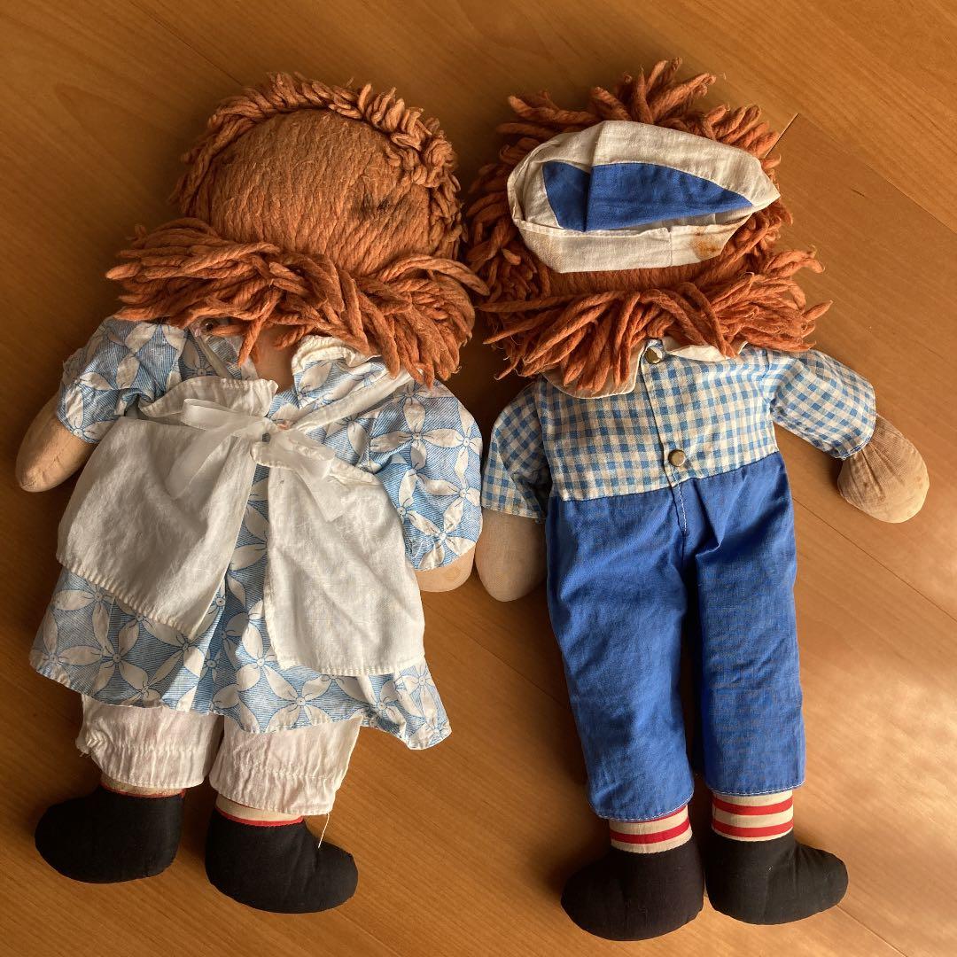 希少　めちゃくちゃ可愛いアンとアンディのペアドール　ジョジーン社製　レアです
