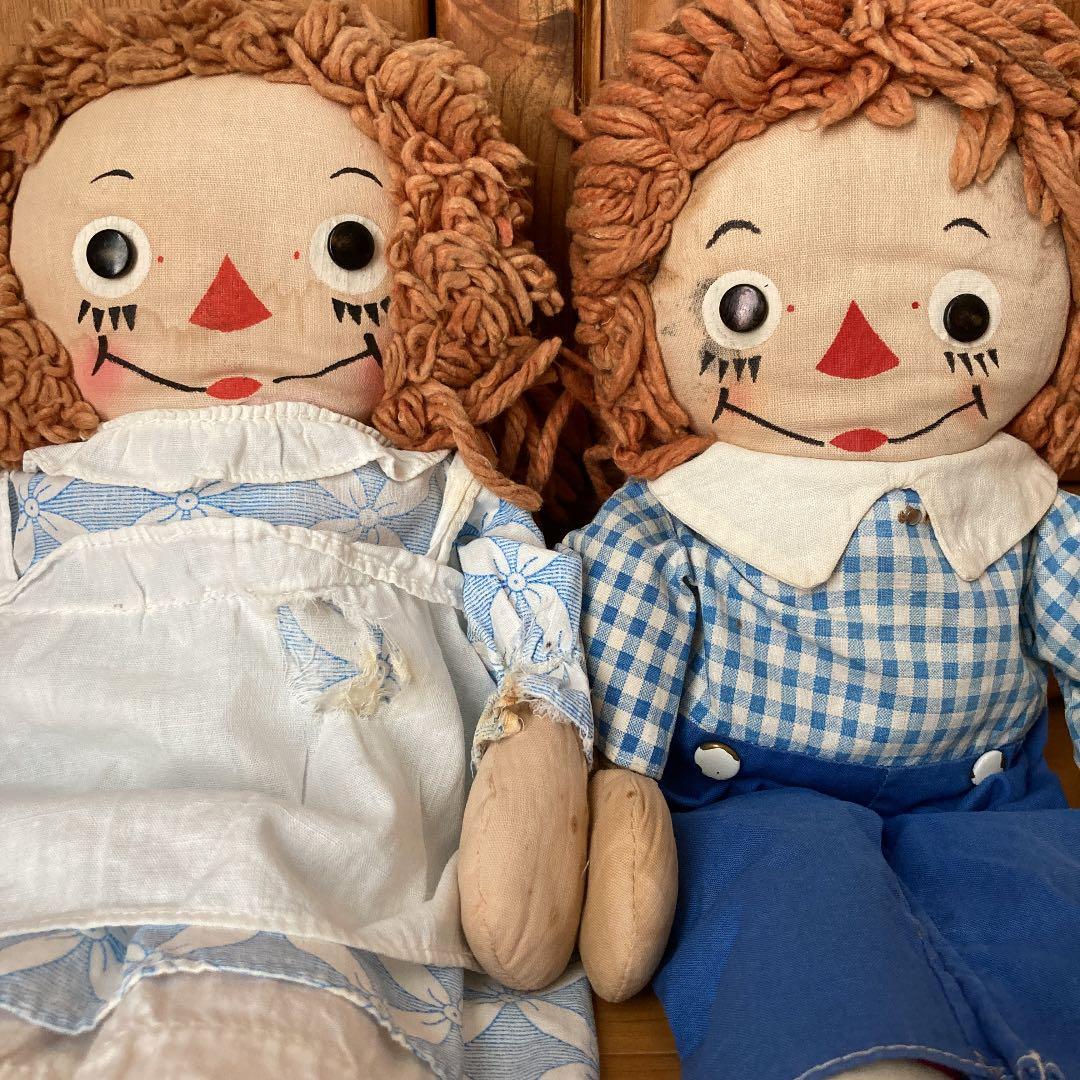 希少　めちゃくちゃ可愛いアンとアンディのペアドール　ジョジーン社製　レアです