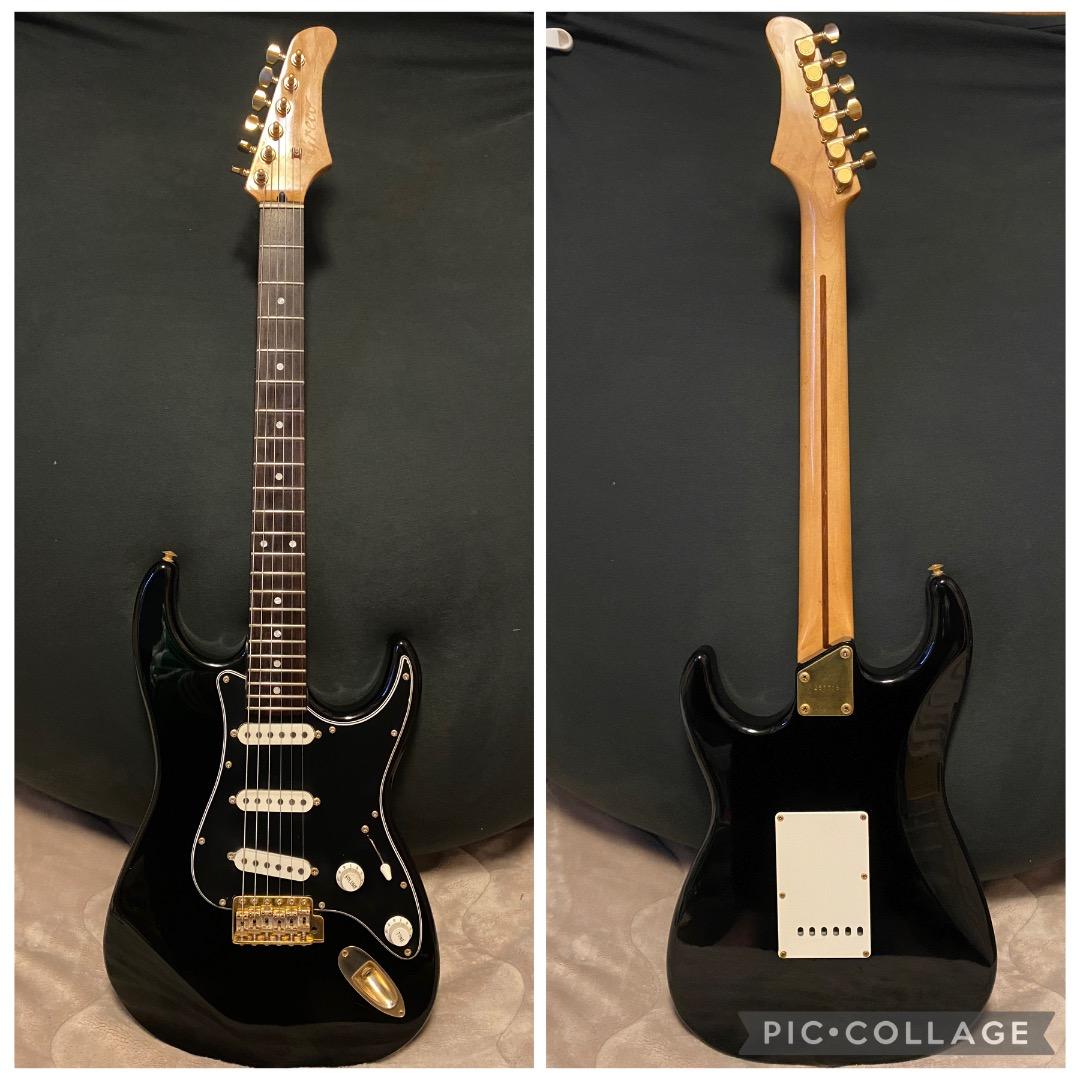 Greco GP-650 ストラトタイプ ライトアッシュ 国産　ゴールドパーツ