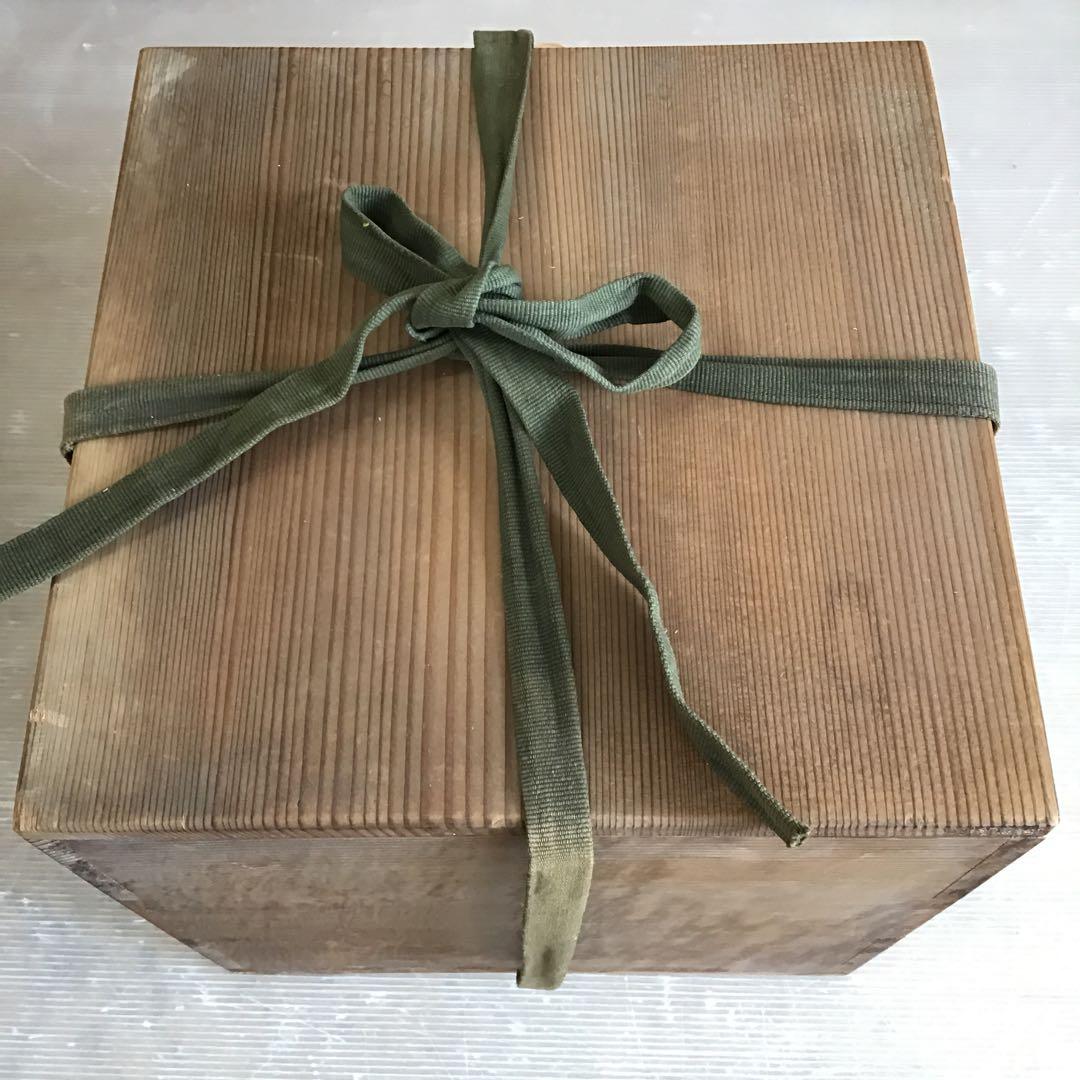 骨董品　茶道具　肩衝釜　蓋つまみ装飾豪華￼ 昭和36年以前の品　共箱　S80KK