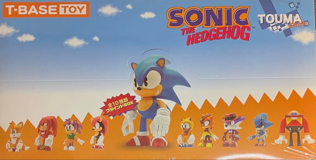 SONIC THE HEDGEHOG ソニック 全10種 TOUMA ソフビ