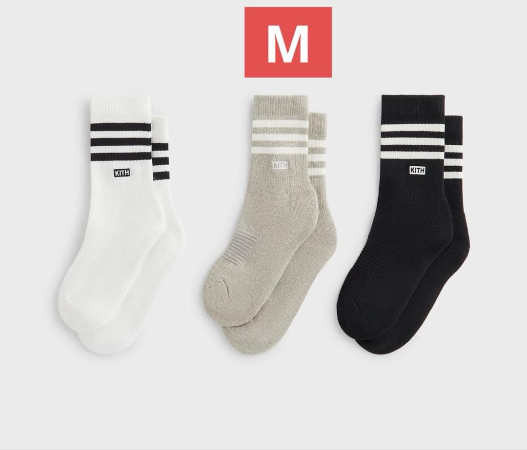 レッグウェア Kith adidas Football Sock Pack M