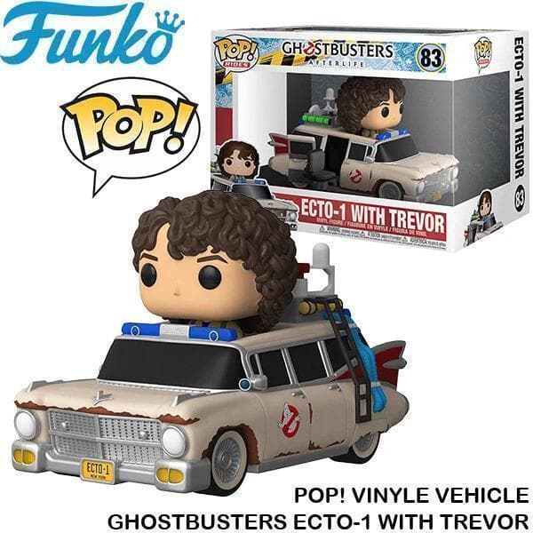 ゴーストバスターズ フィギュア ECTO-1 トレヴァー FUNKO POP