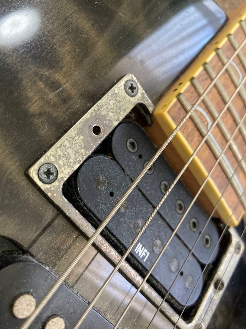 Ibanez S570DXQM エレキギター　ソフトケース付き