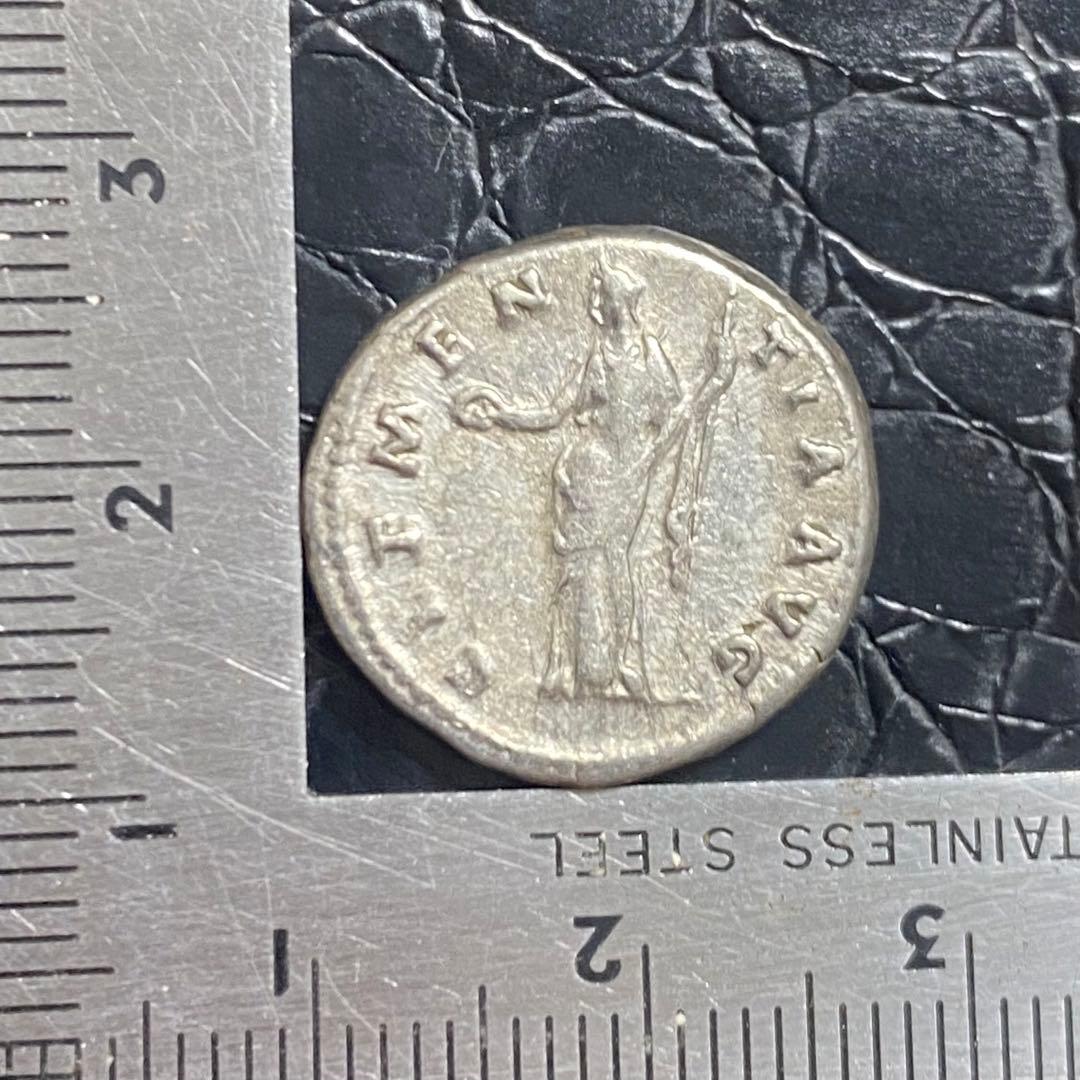 ローマ帝国 アントニヌス・ピウス デナリウス銀貨