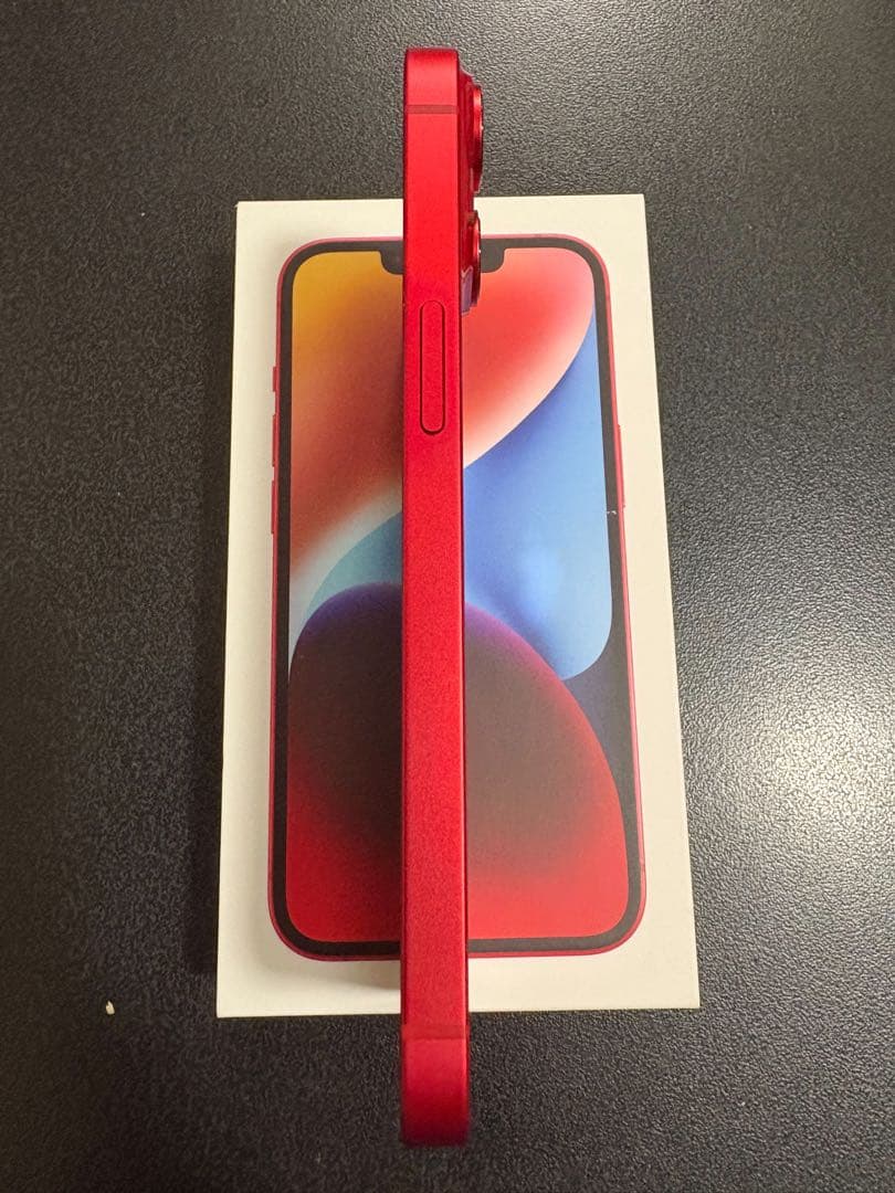 Apple iPhone14 256GB レッド ピン付き