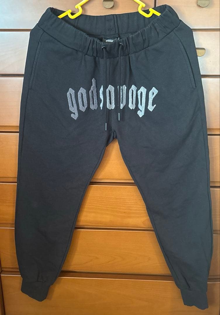 r　godsavage ブラック　セットアップ　M