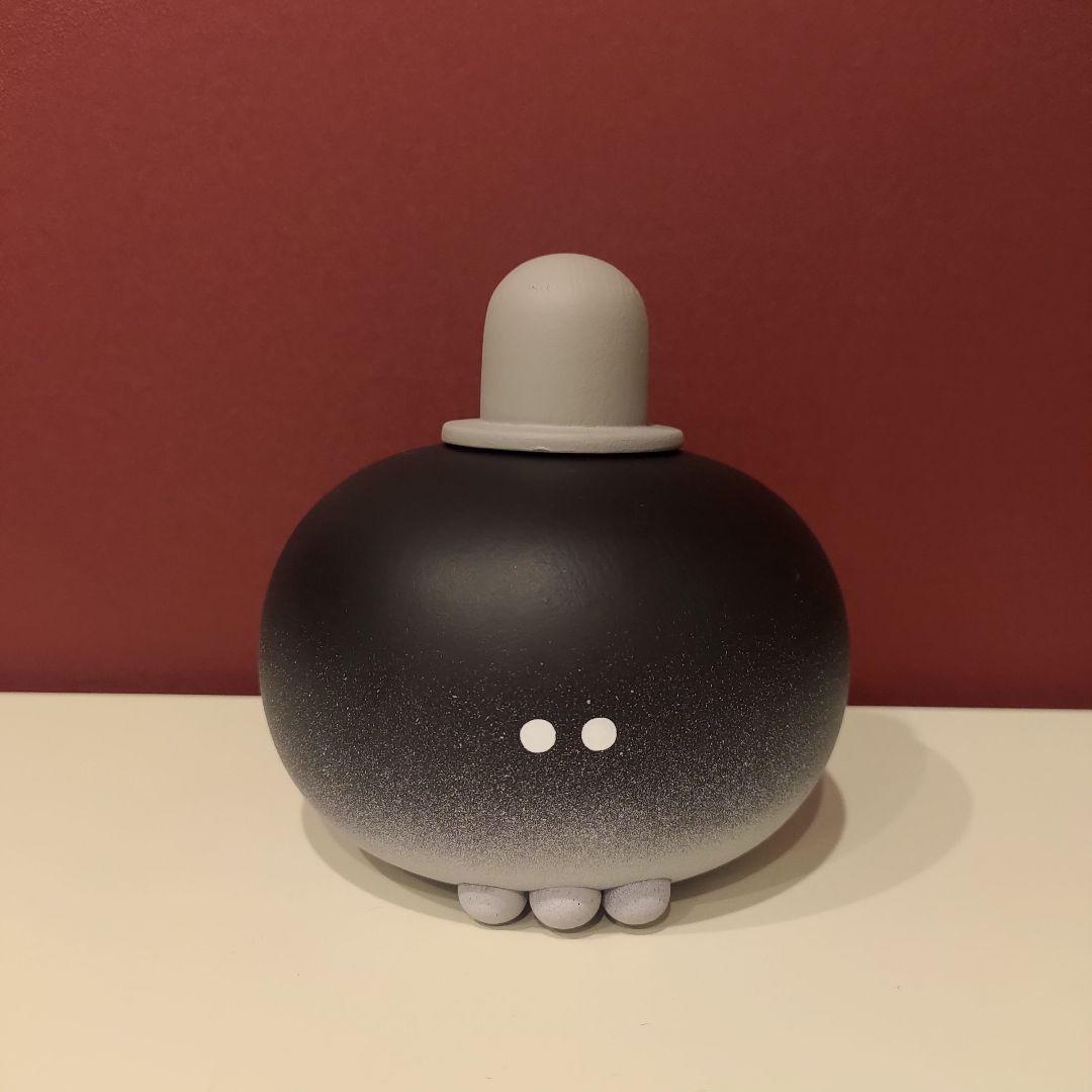 EMU 黒板こけし Lisa Skull #05　emu_bb 万博