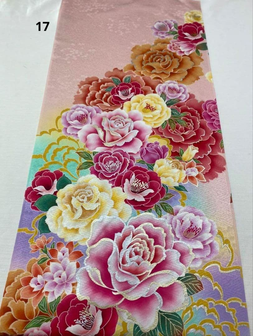 犬服　振り袖　着物　生地　確認　ハンドメイド