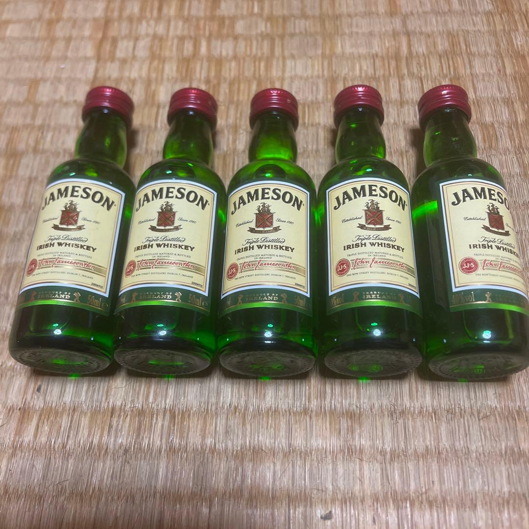 ウイスキー　JAMESON ジェームソン　５０ml×５