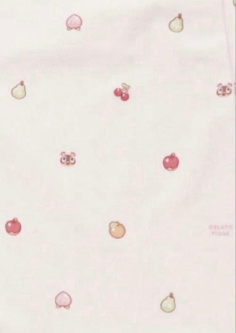 プ*ん様 【新品未使用】ジェラートピケ どうぶつの森 フルーツ柄プルオーバー ロ