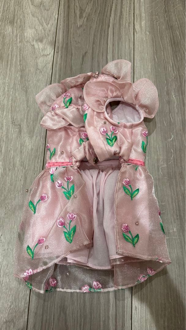 【コンコン】ペットアポルテ　チューリップ柄　Sサイズ