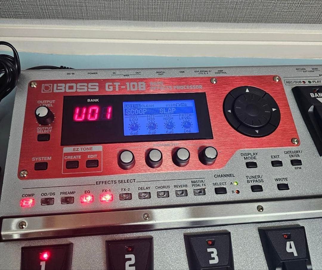 BOSS GT-10B ベース用マルチエフェクター