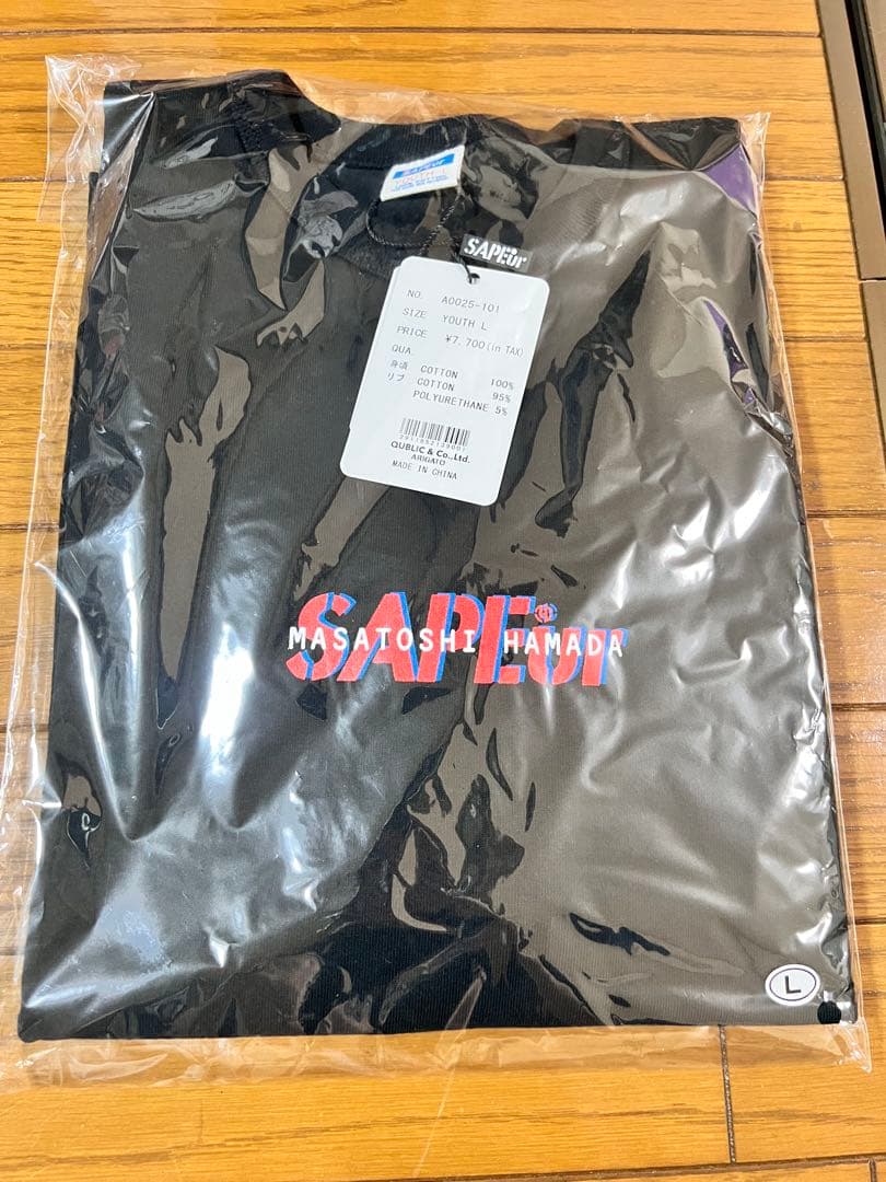 SAPEur 浜田雅功青髪復刻版　　　　　　　　　　ロンT (Lサイズ)