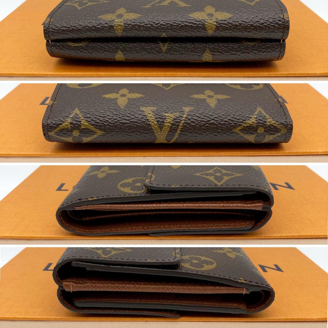 ルイヴィトン　モノグラム　エリーズ　三つ折り財布　733