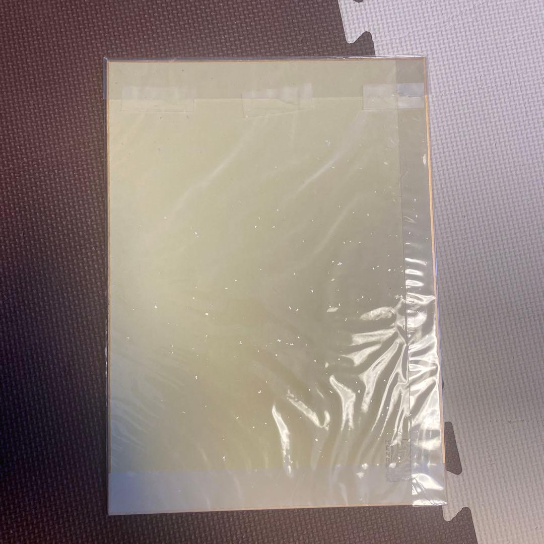 かわらじま晃直筆イラストサイン色紙　ラクス　クライン