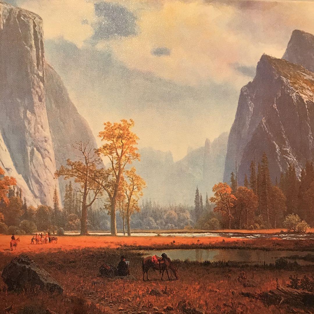 ビエルスター作　ヨセミテの谷