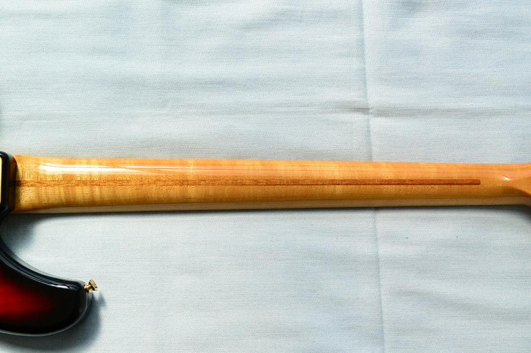 YAMAHA SB-600 特製パーツ多数 ブラスブリッジ＆ジョイントプレート等