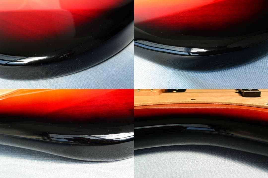 YAMAHA SB-600 特製パーツ多数 ブラスブリッジ＆ジョイントプレート等