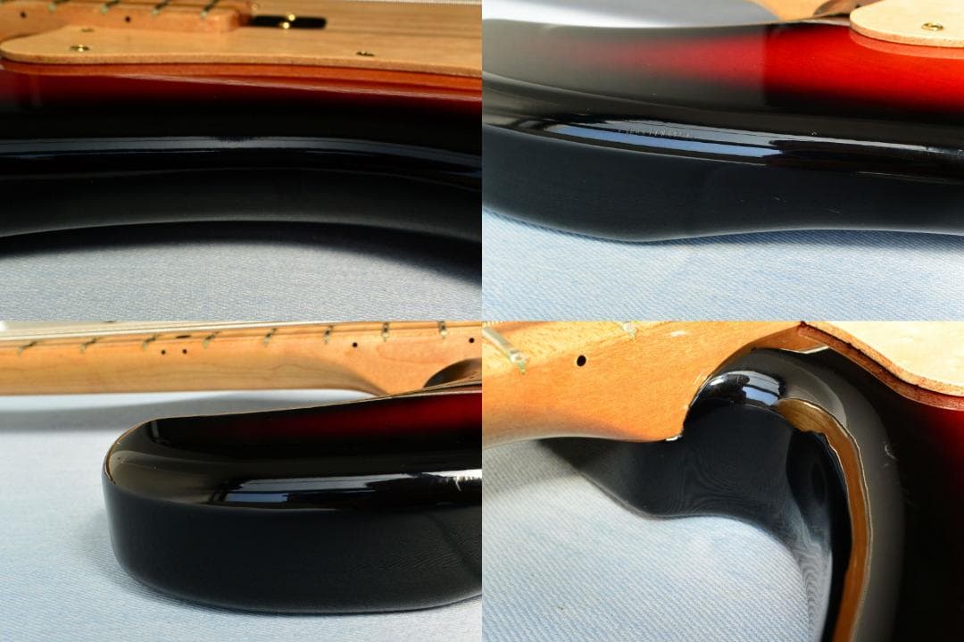 YAMAHA SB-600 特製パーツ多数 ブラスブリッジ＆ジョイントプレート等