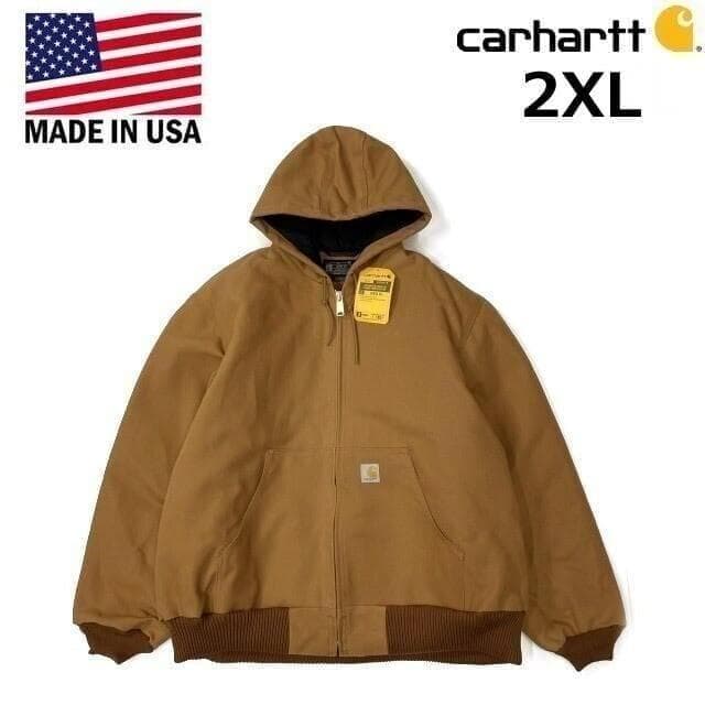 カーハート アクティブジャケット ダックジャケット(2XL)茶 181218