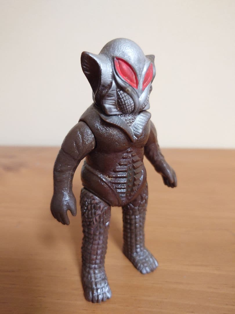 【当時もの】ブルマァク　ミドルソフビ　メフィラス星人　初代ウルトラマン