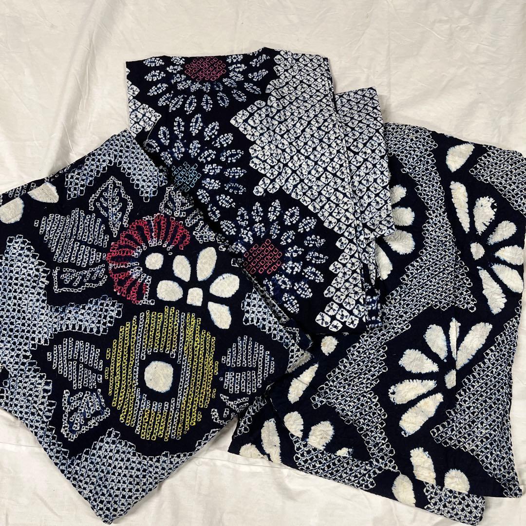 4 9 絞り浴衣 リメイク用