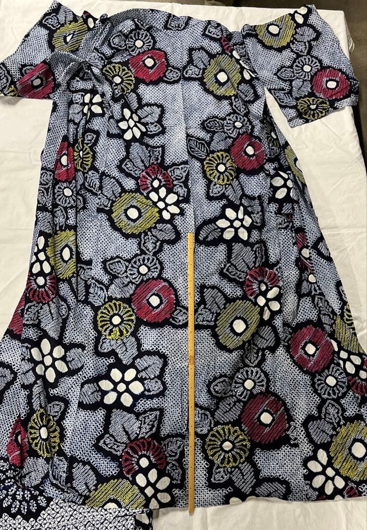 4 9 絞り浴衣 リメイク用