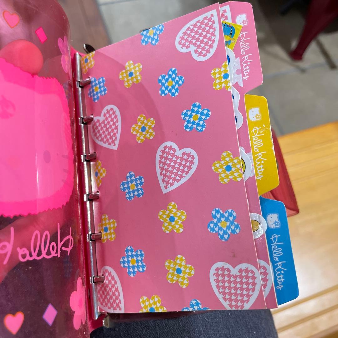 キティ希少　平成レトロ　バインダー　手帳　シール帳　ハローキティ　キティちゃん