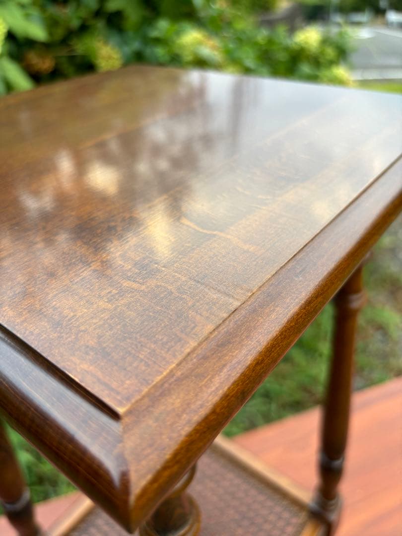 karimoku カリモク コロニアル　サイドテーブル　花台　フラワースタンド