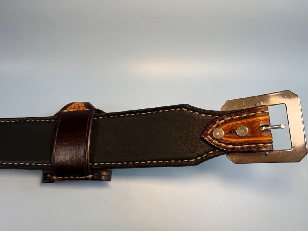 コルトガバメント用クイックドロー用リグ（レザーホルスター ）