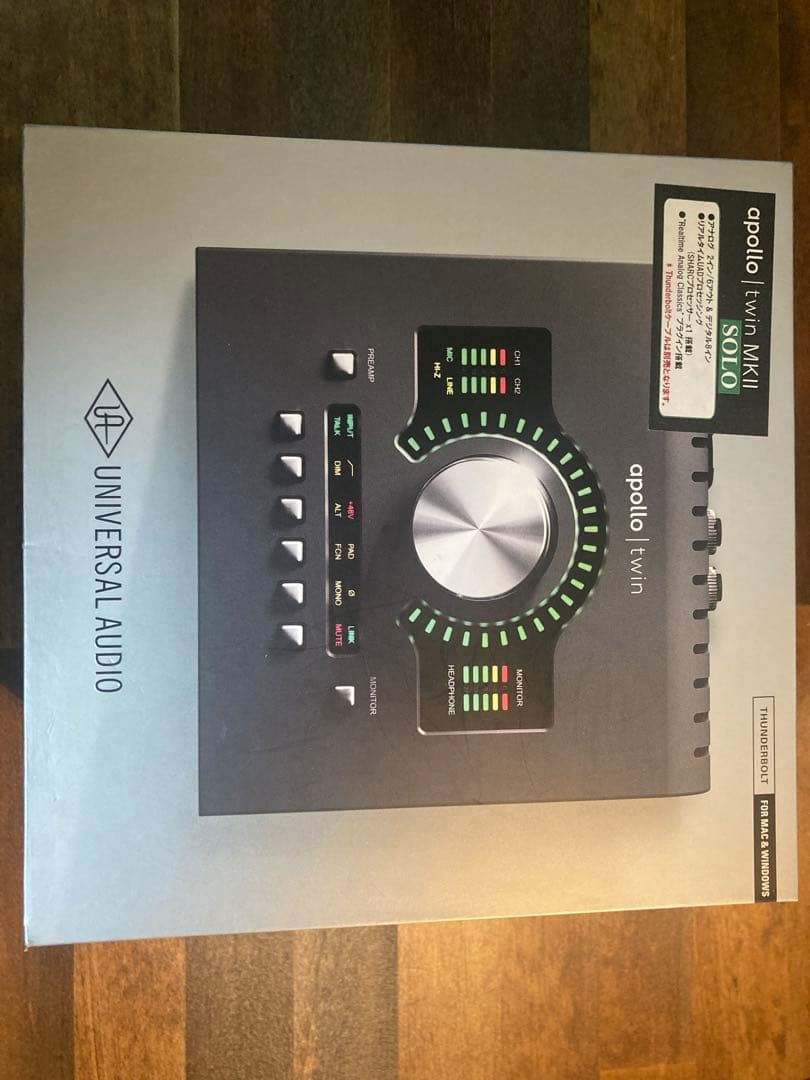 Apollo Twin MKII Solo オーディオインターフェイス mk2